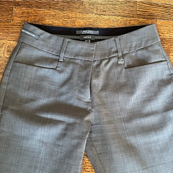 Mexx wool blend brown business pant - size XS - Picture 2 of 6